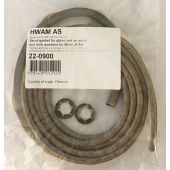 Set of gasket for glass and air wash, incl. lock washers