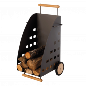 Dixneuf Caddy chariot log holder
