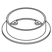Flue Collar 5 Inch - Yeoman CL3 & CL5 (FCL/BYM)