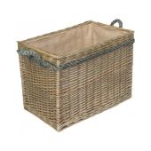 Medium Rectangular Log Basket