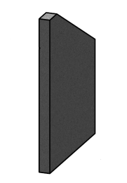 Left Side Brick - Morso S80 - 57800200