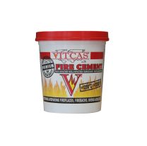 Vitcas Fire Cement 1Kg Buff 