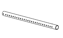 Secondary Air Tube (Little) - Morso 7100