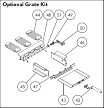 Rear Grate Support - Charnwood C-Six