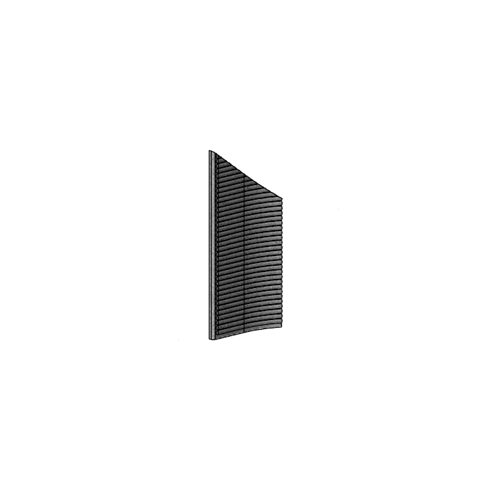 Left Side Brick - Morso 7600 - 79760400